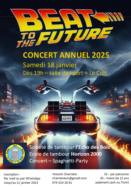 Soirée annuelle 2025 - Beat to the Future